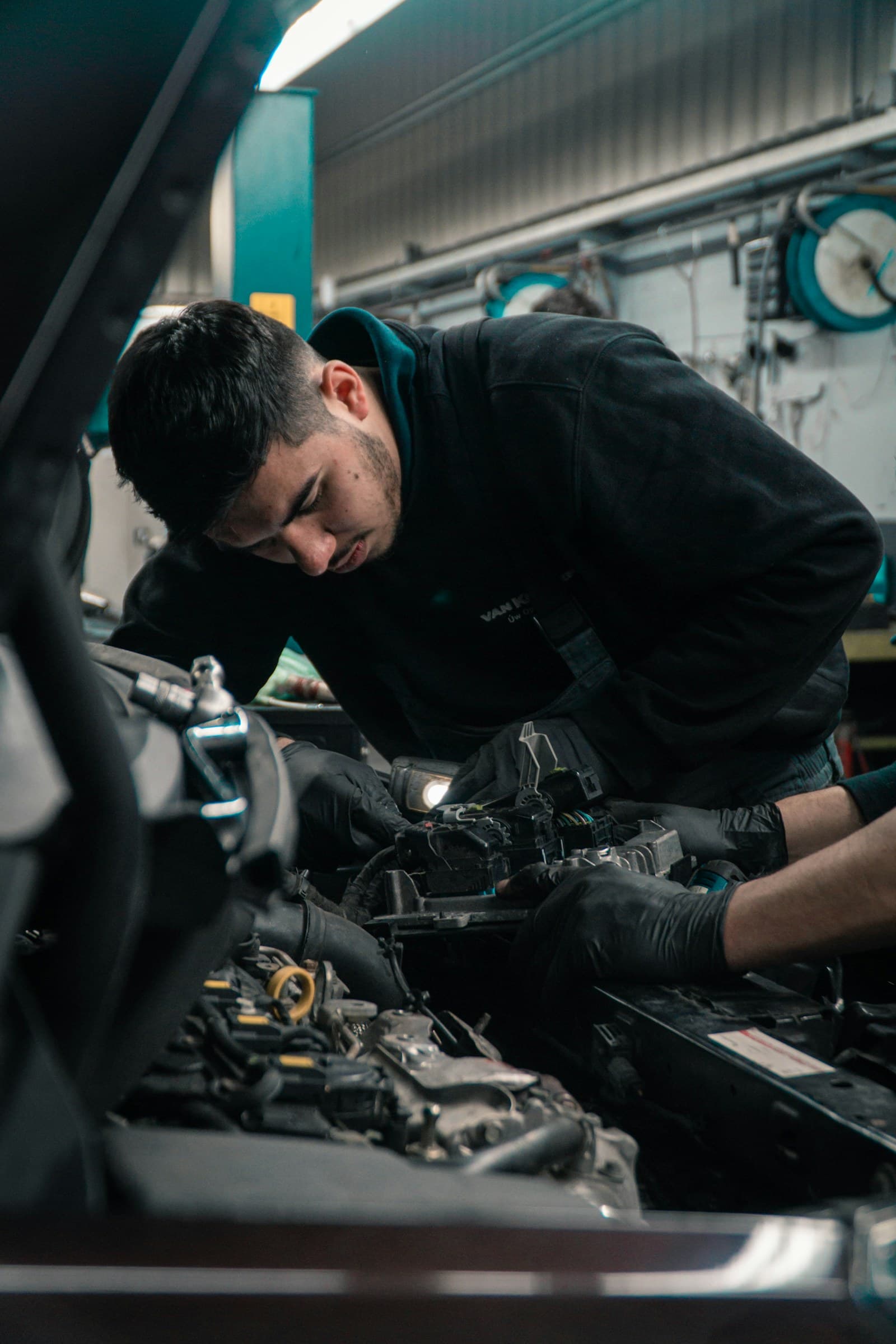 Inspection technique d'un véhicule, photo provisoire